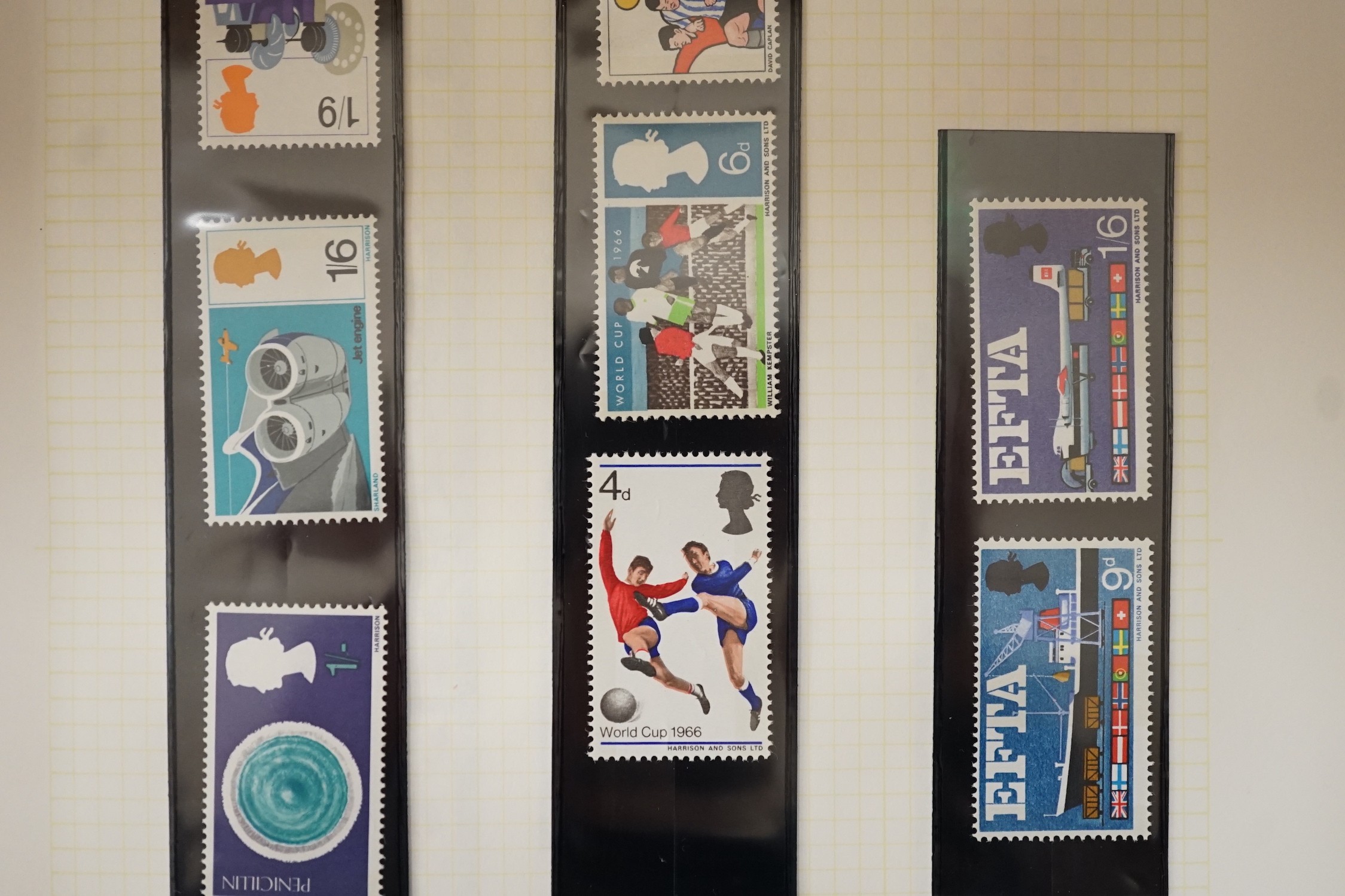A collection of stamps including FDC’s